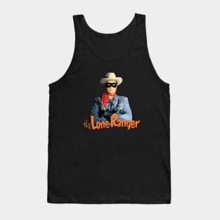 The Lone Ranger - Guns -  Clayton Moore - 40s Tv Western Tank Top